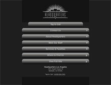 Tablet Screenshot of headquarterspost.com
